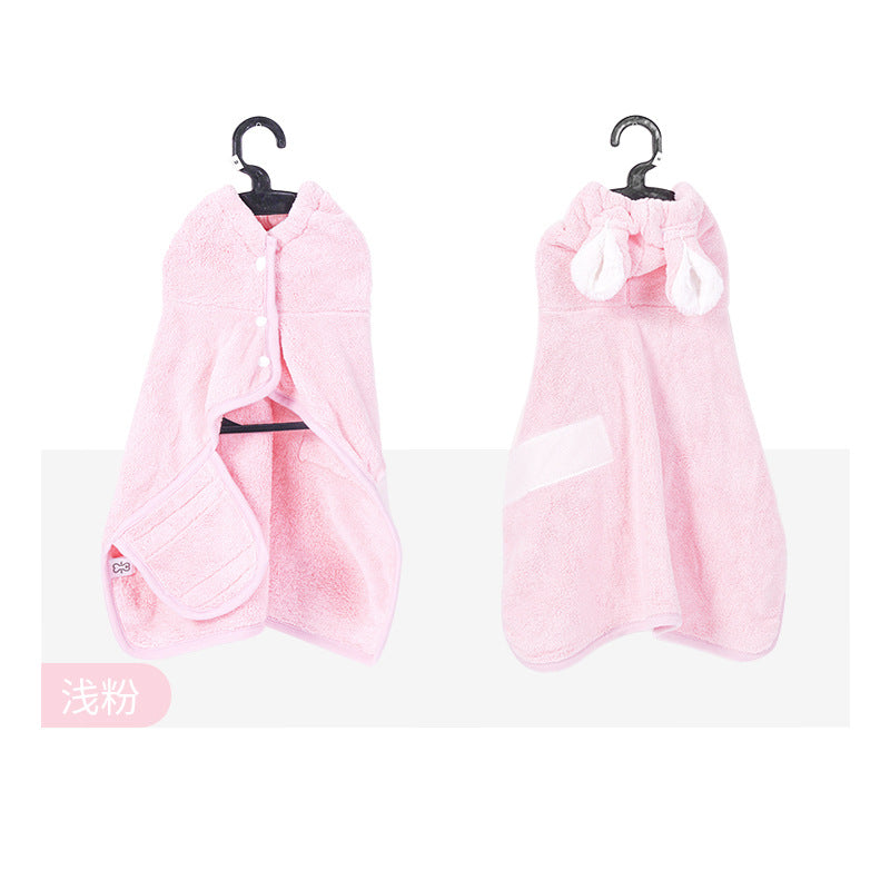 New Quick-Drying Absorbent Pet Bathrobe Towel