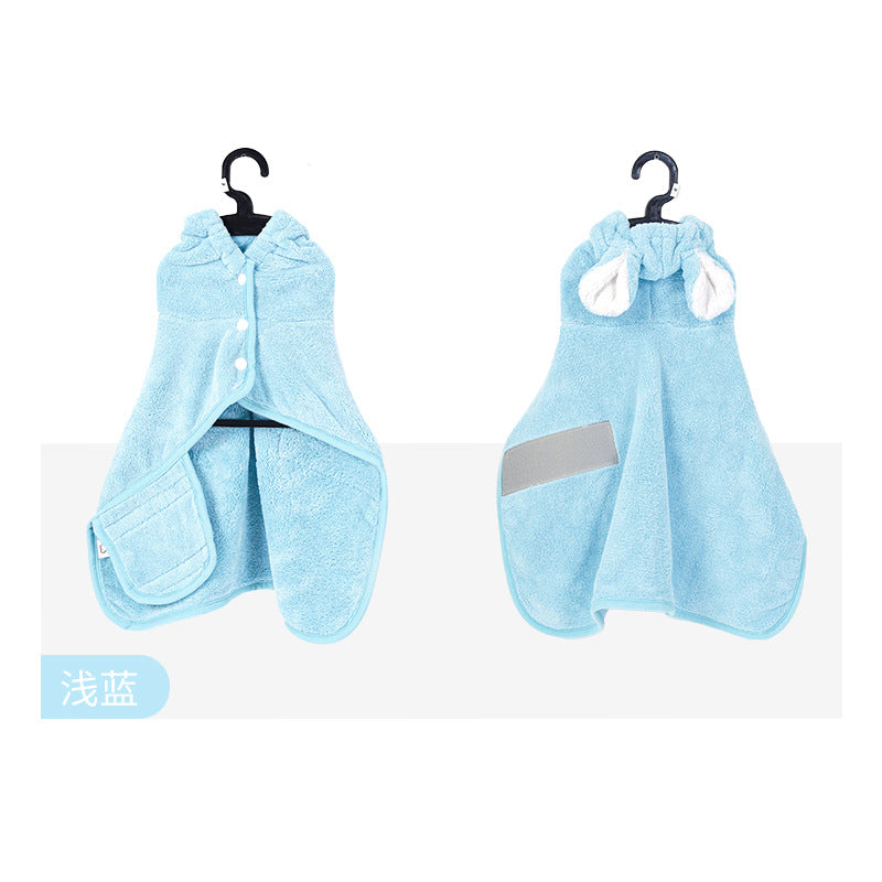 New Quick-Drying Absorbent Pet Bathrobe Towel