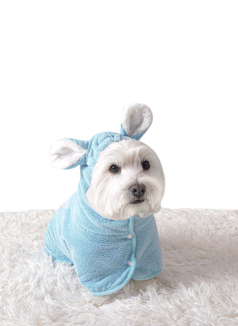 New Quick-Drying Absorbent Pet Bathrobe Towel