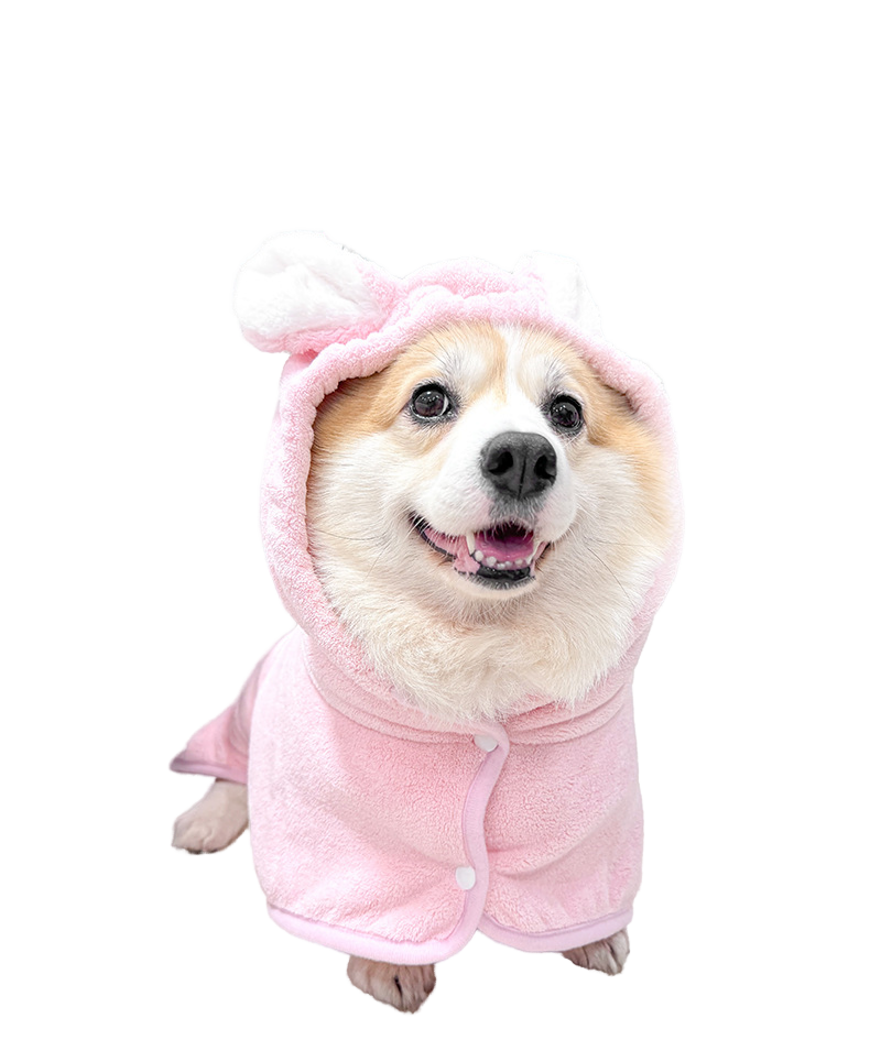 New Quick-Drying Absorbent Pet Bathrobe Towel