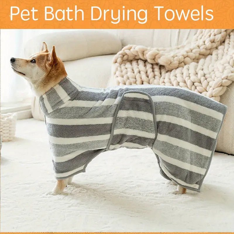 Microfiber quick dry bathrobe