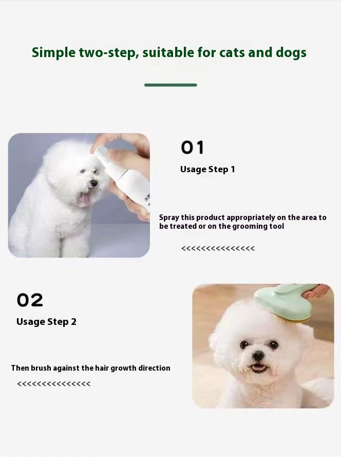 Conditioning spray for both dogs and cats