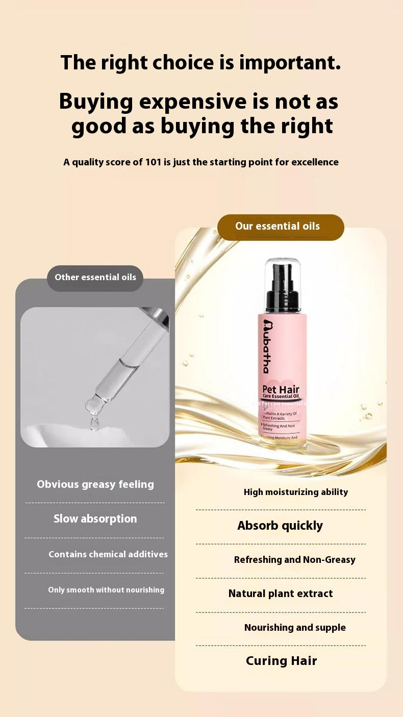 Conditioning spray for both dogs and cats
