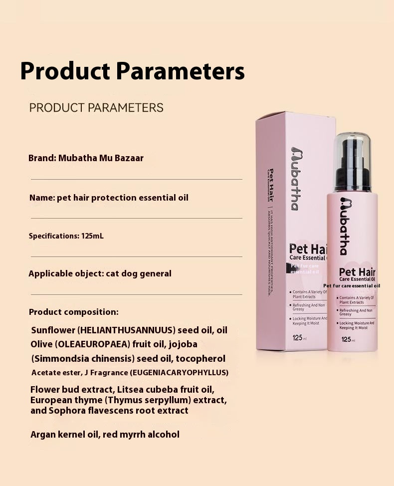 Conditioning spray for both dogs and cats