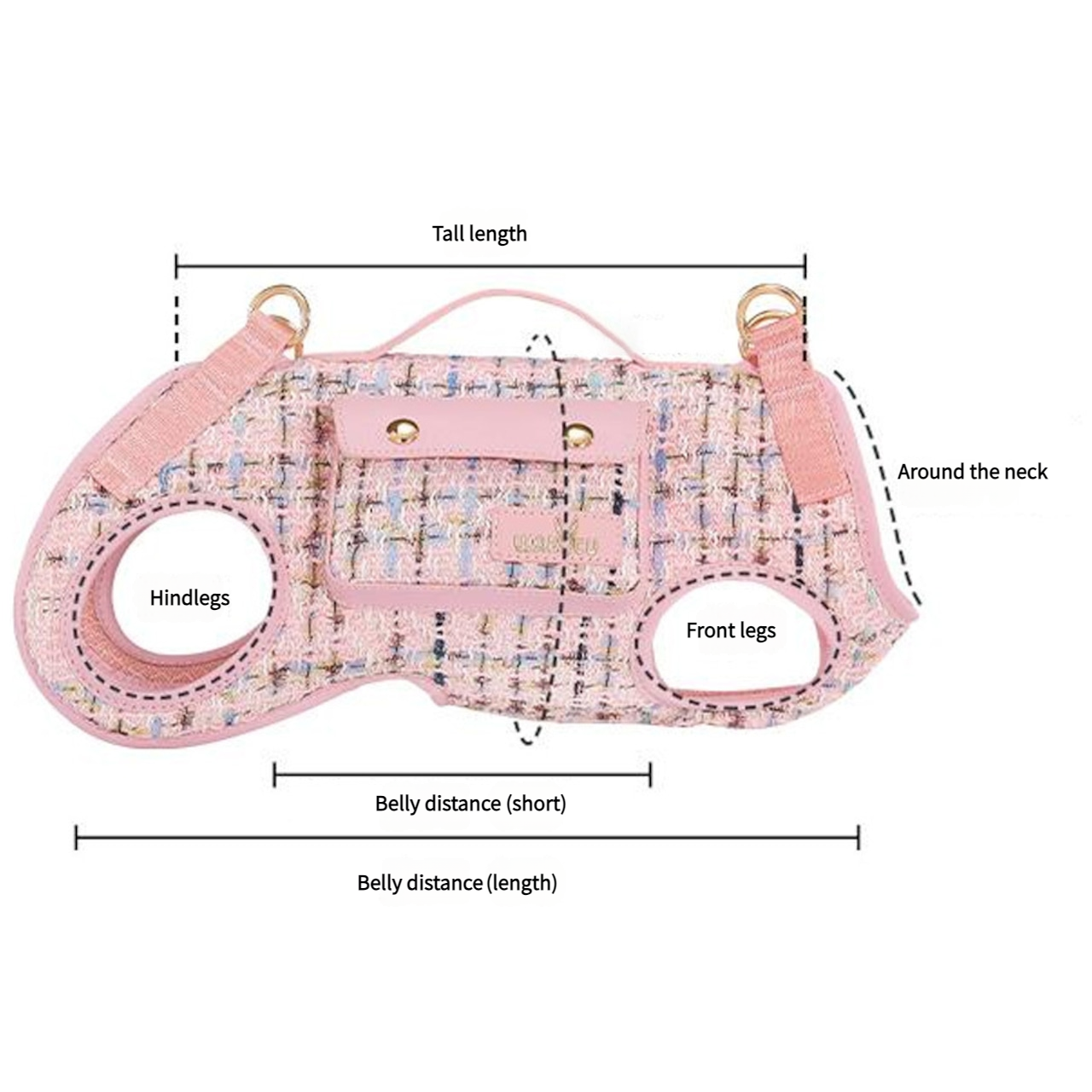8203.Multifunctional Pet Carry Bag