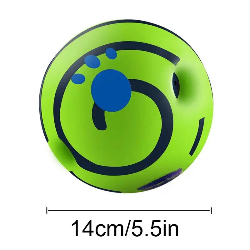 Glow Ball Interactive Dog Attention Toy Fun Sounds Ball