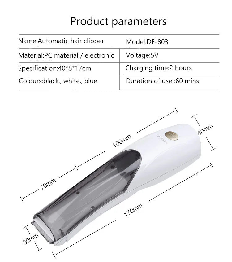 Pet Vacuum Hair Clipper