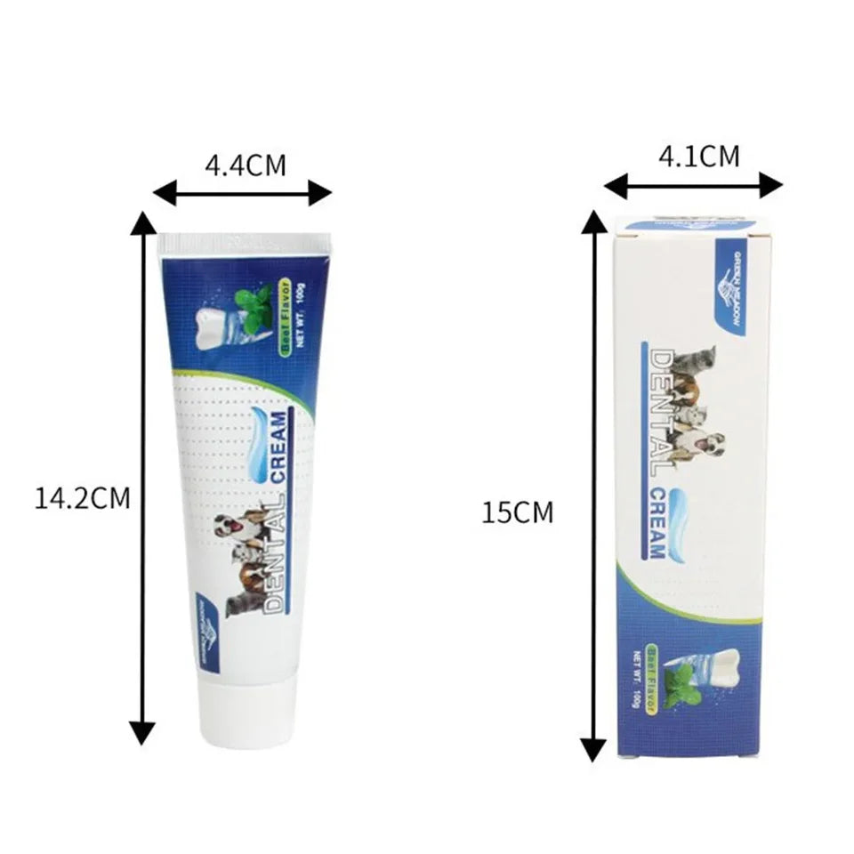 Pet Cleaning Tools Kit Gum Care Reduces Plaque & Tartar Set