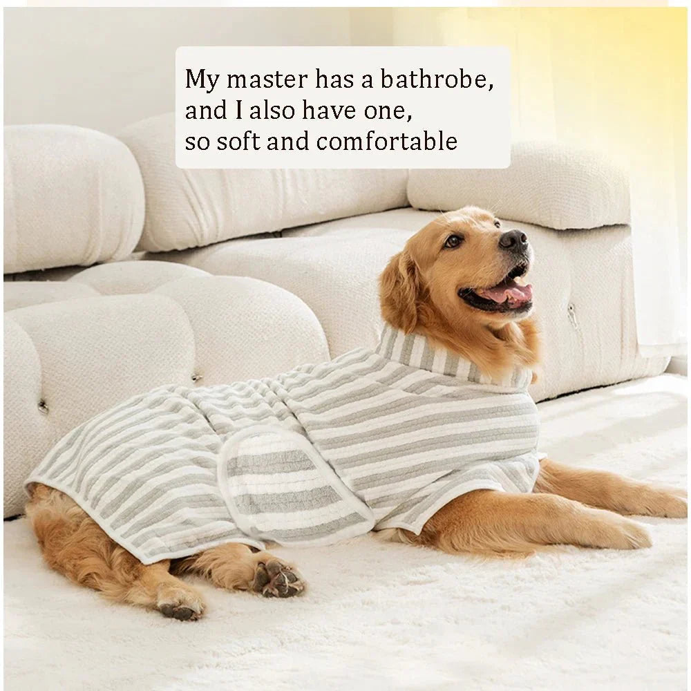Bathrobe Absorbent cover full body