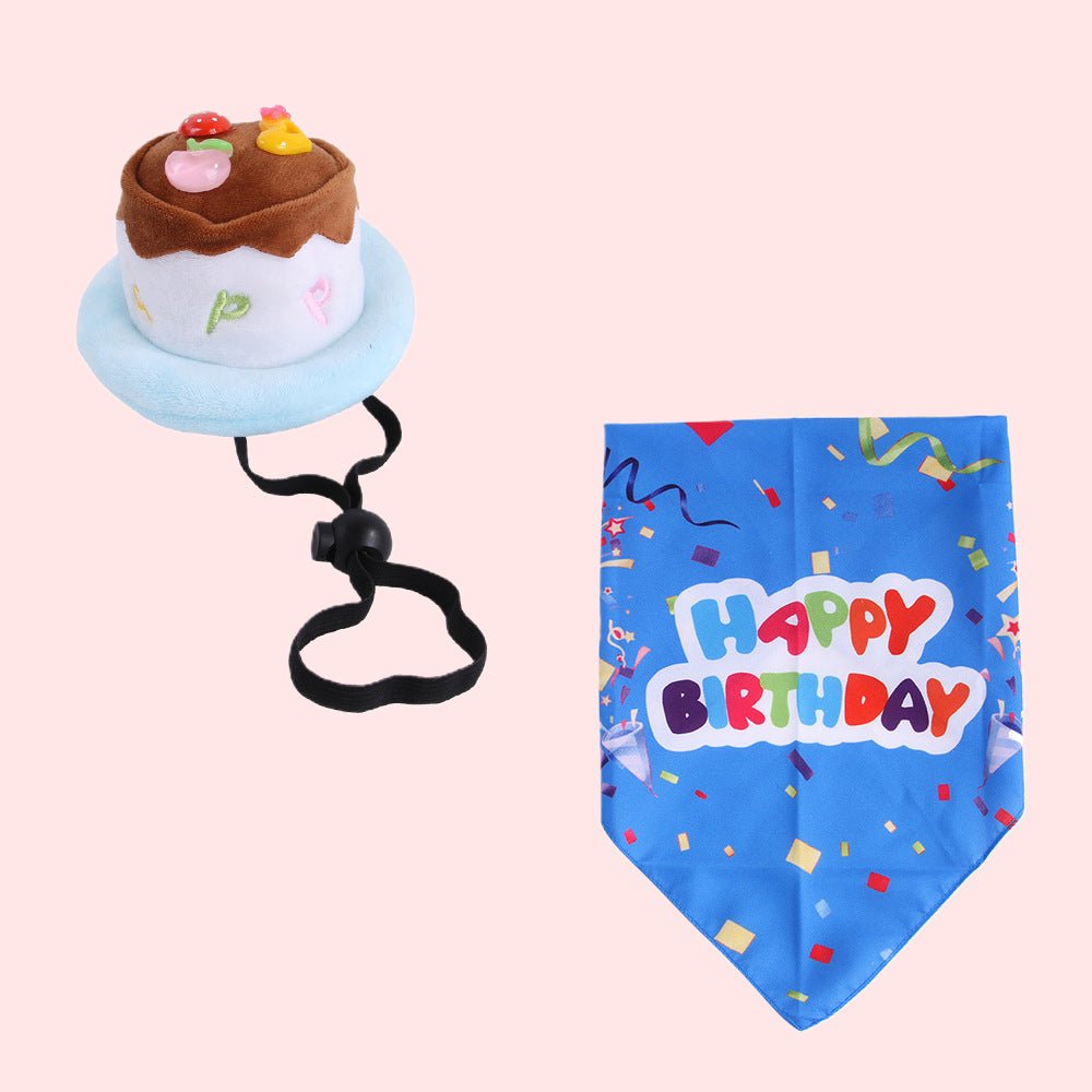 Candy Colored Pet Birthday Dress Up Set