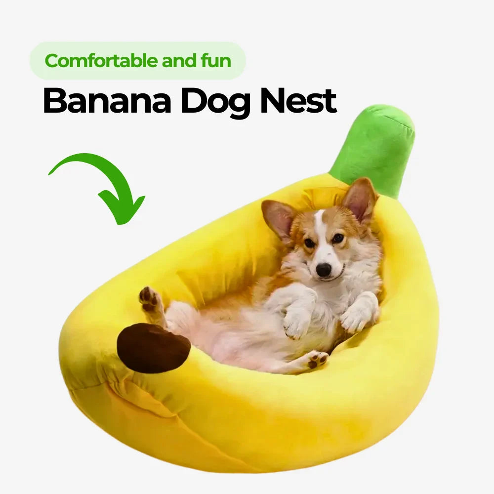 Banana Dog Nest