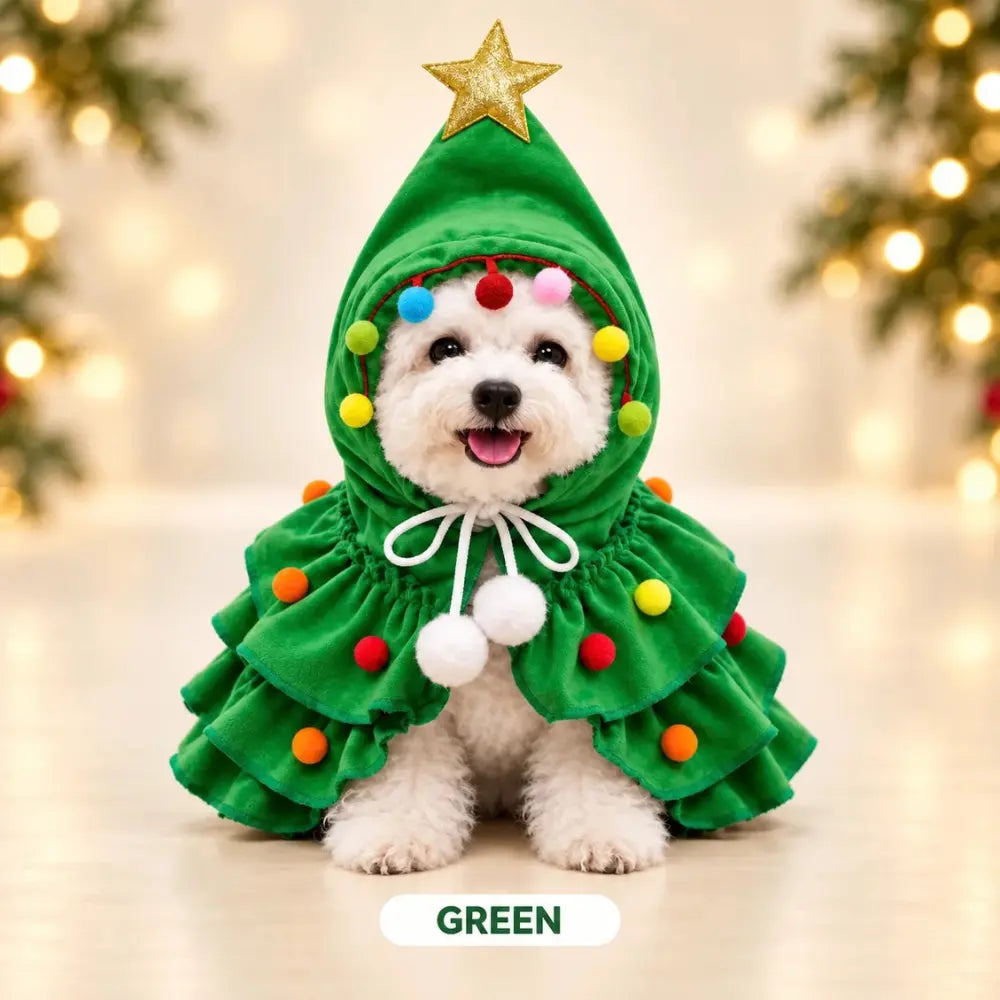 Christmas Tree Dog Costume