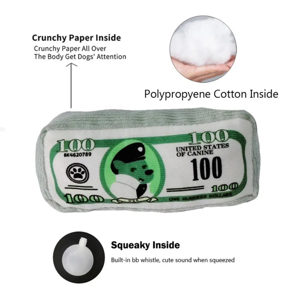 Rich Pup Squeaky Dog Toy