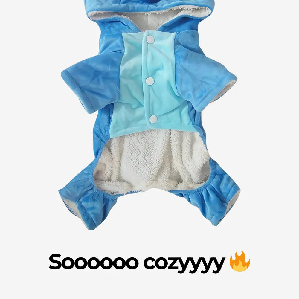 Blue Alien Dog Costume