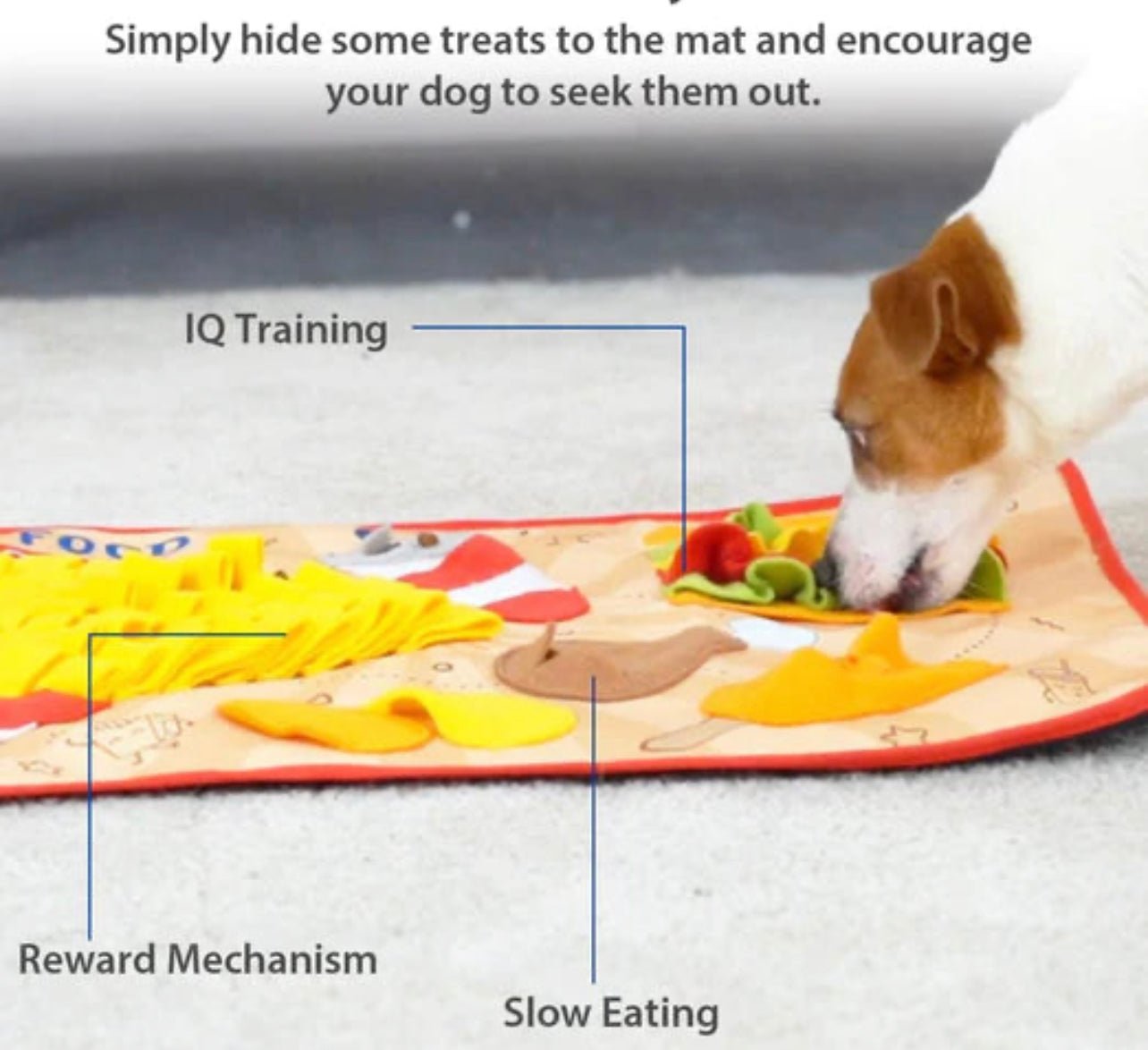 Fast Food party snuffle mat