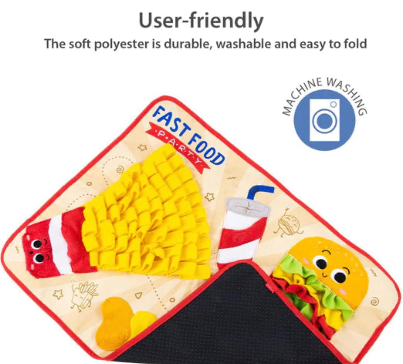 Fast Food party snuffle mat
