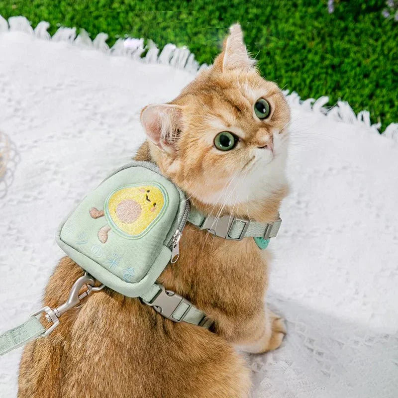 Harness Vest Cat Walking backpack