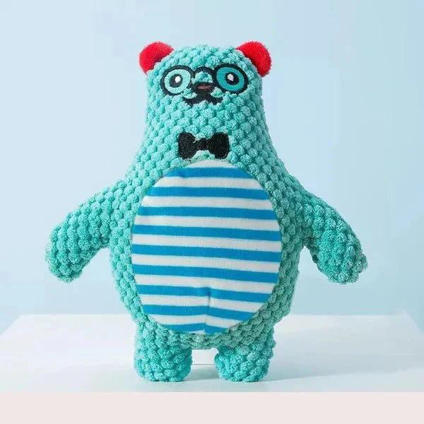 Immortal Squeaky Plush Toy for Aggressive Chewers