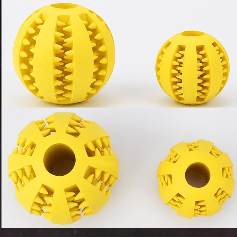 Interactive Tooth Clean Dog Ball Toy