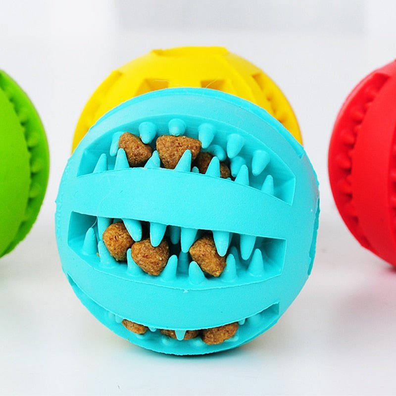 Interactive Tooth Clean Dog Ball Toy