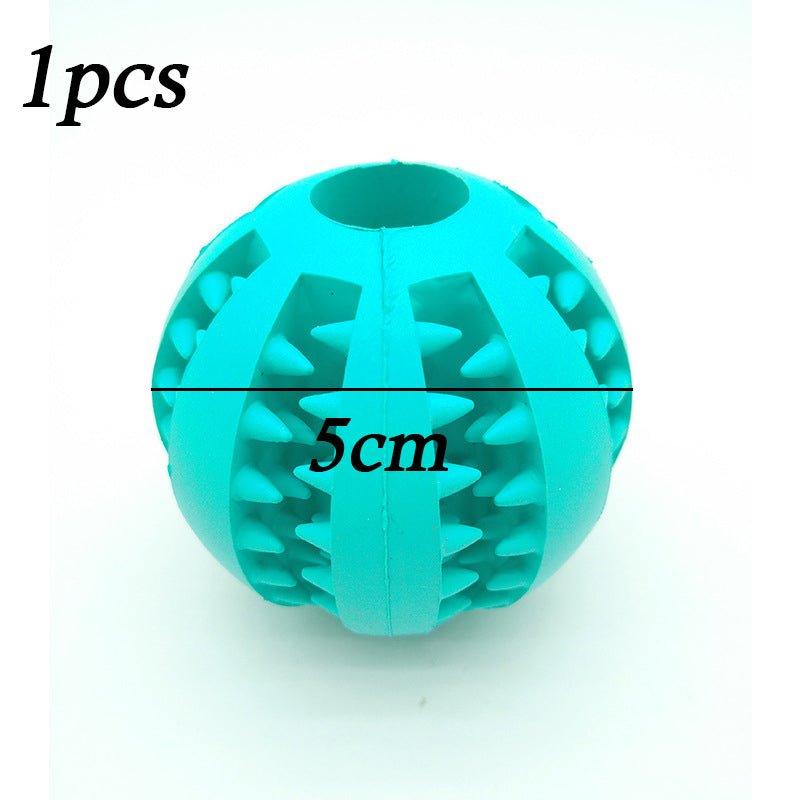 Interactive Tooth Clean Dog Ball Toy