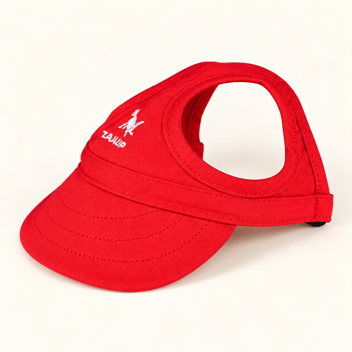 Ear-Open Canvas Pet Visor