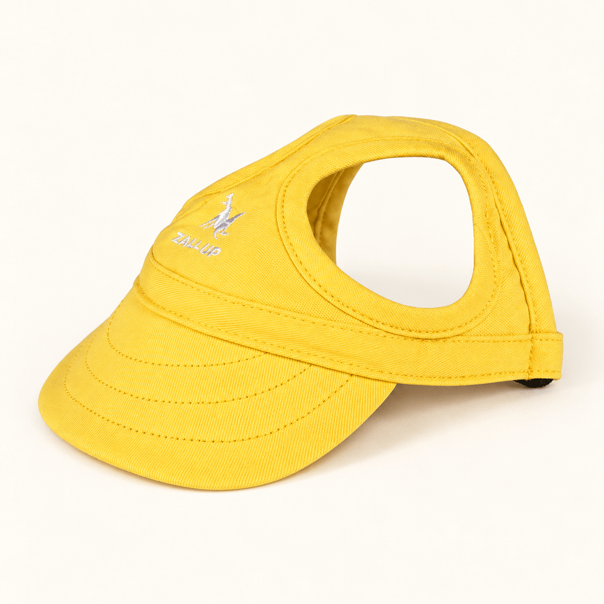 Ear-Open Canvas Pet Visor