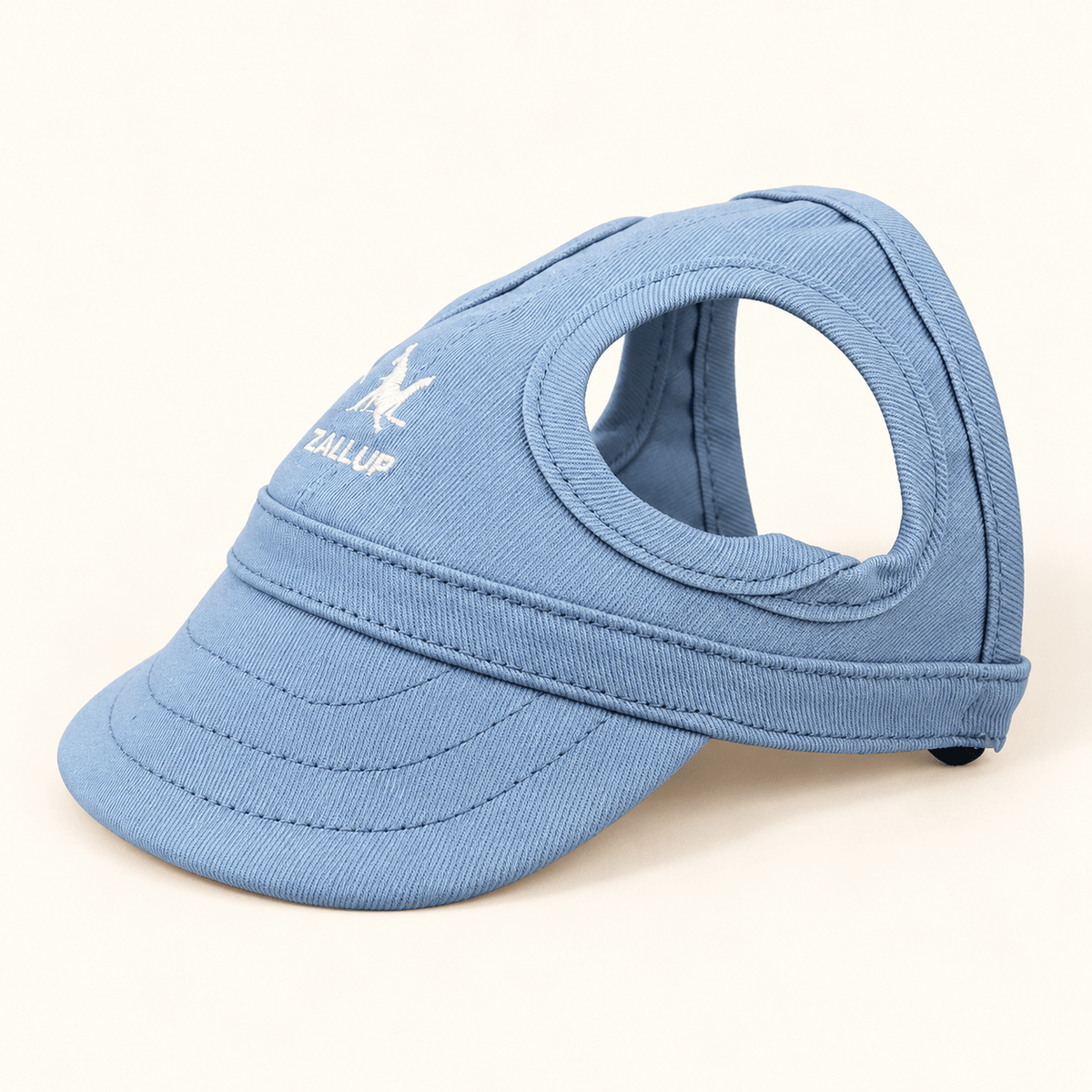 Ear-Open Canvas Pet Visor