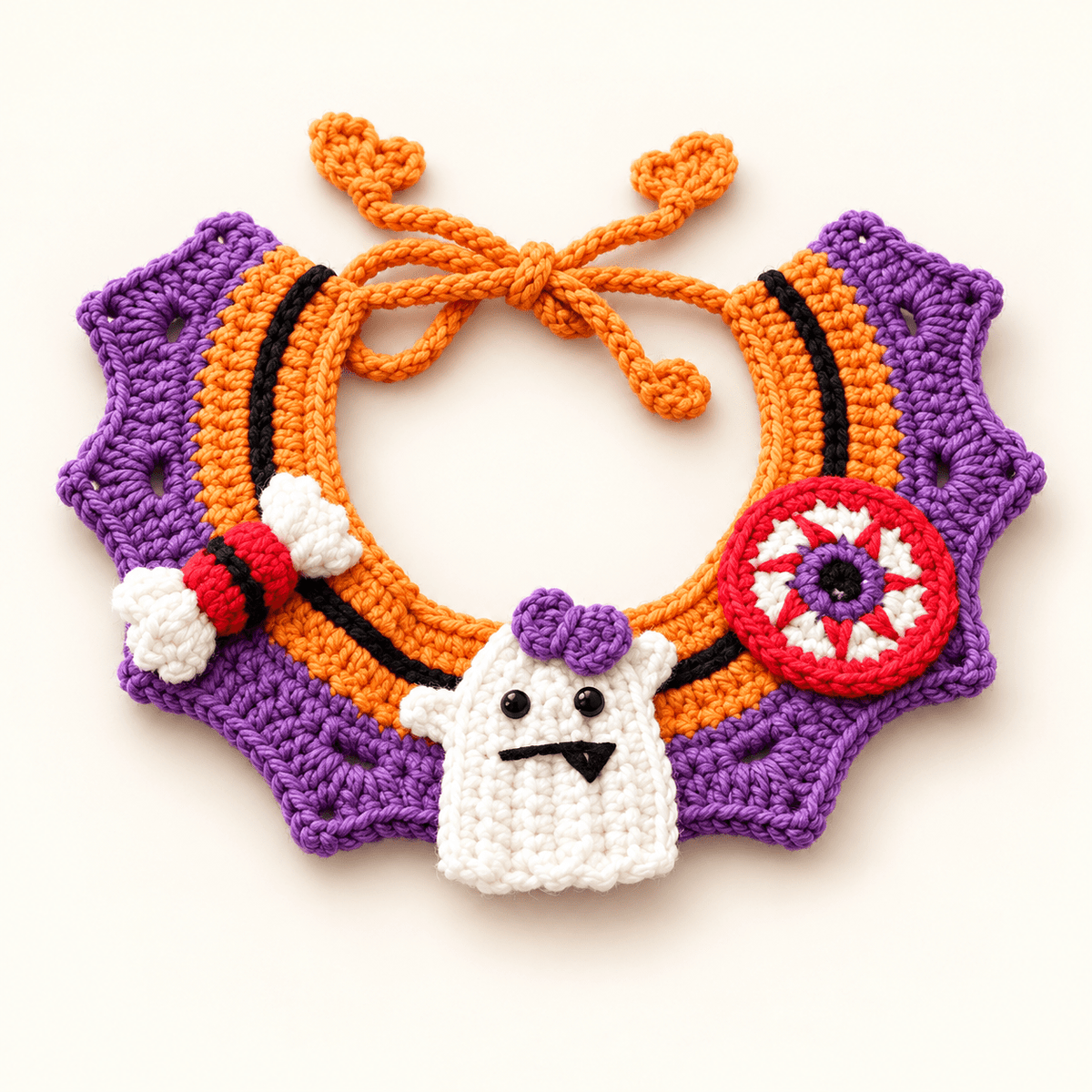 Crochet Halloween Pet Accessories