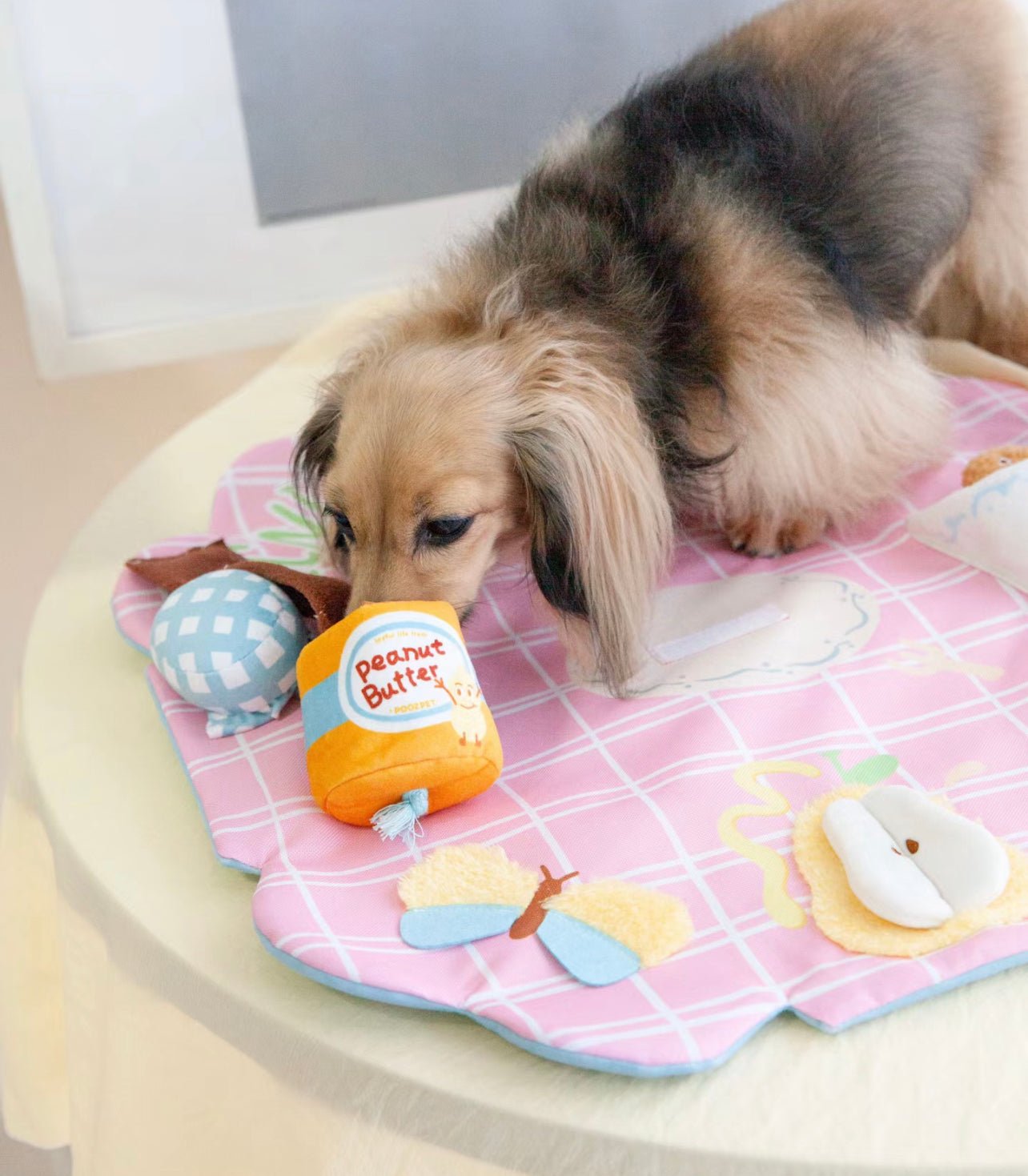 Picnic box snuffle toy