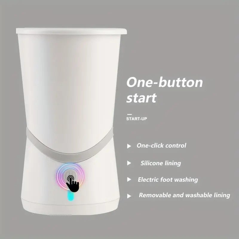 One-Button Electric Paw Cleaner