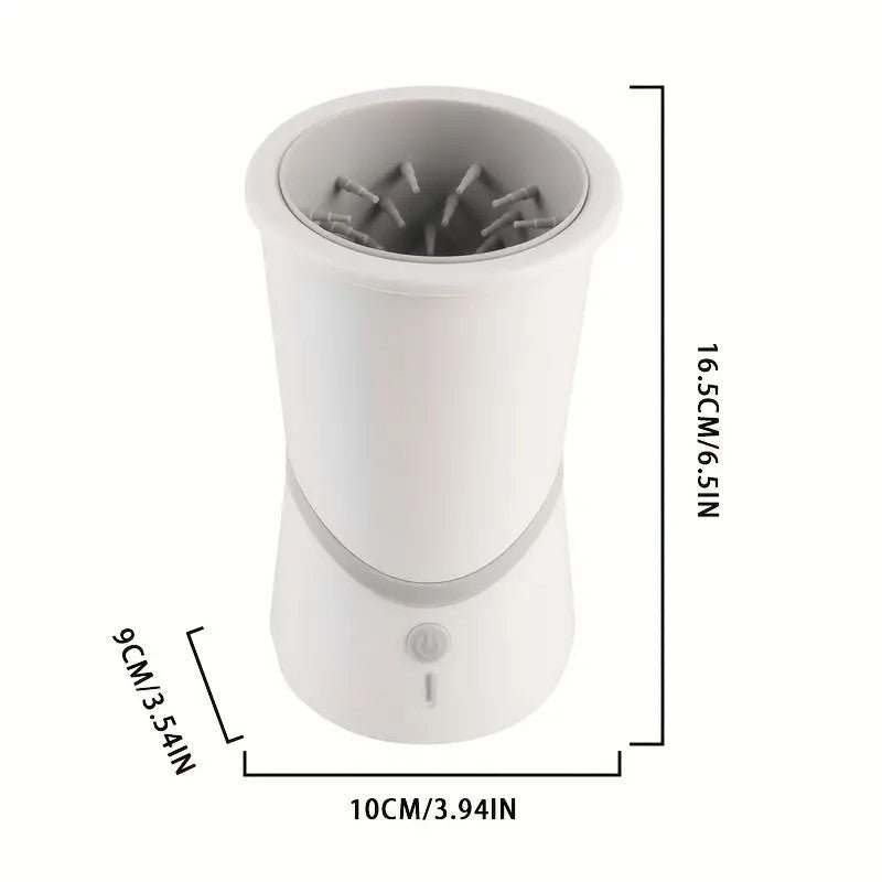 One-Button Electric Paw Cleaner