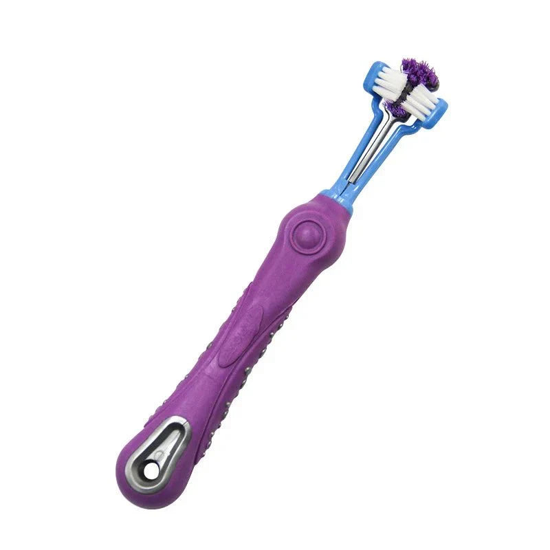 Triple Action Pet Toothbrush