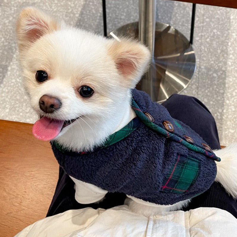 Fleece Dog Vest & Scarf Set