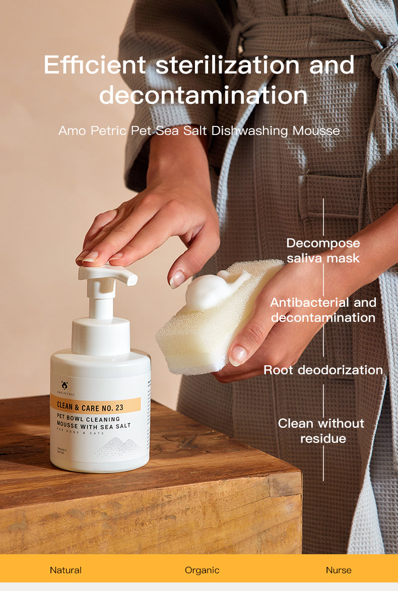 Pet Sea Salt Dishwashing Mousse
