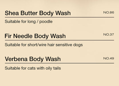 Pet Essential Oil Shampoo Series