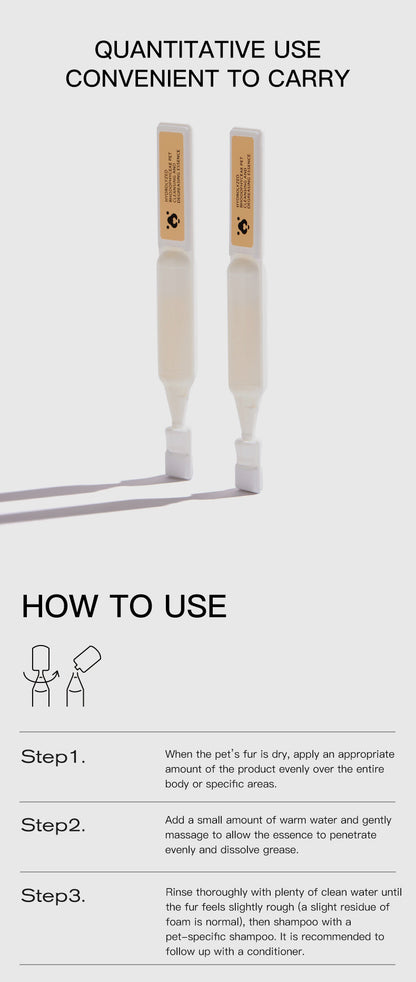 Pet Cleansing and Degreasing Essence