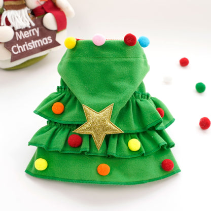 Christmas Tree Dog Costume