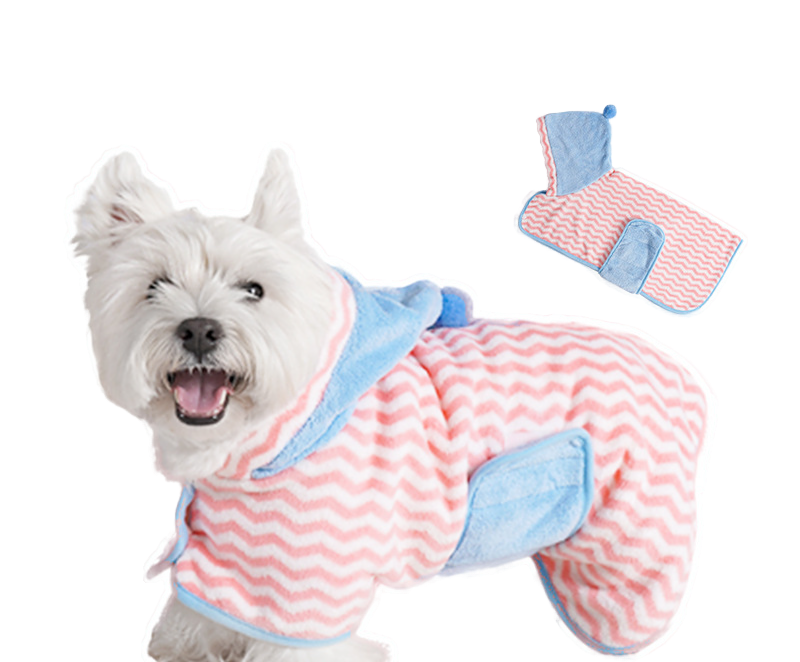 New Quick-Drying Absorbent Pet Bathrobe Towel