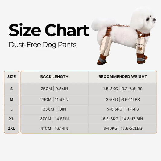 Pet lightweight dust-proof pants