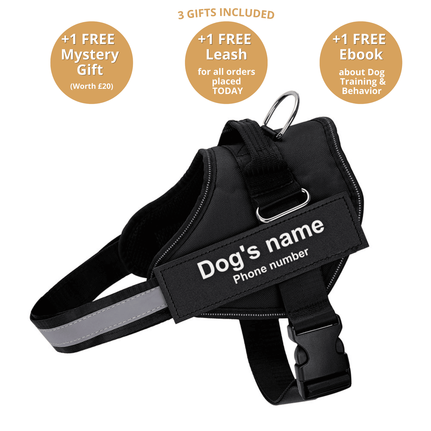 Ultimate Personalized No Pull Dog Harness