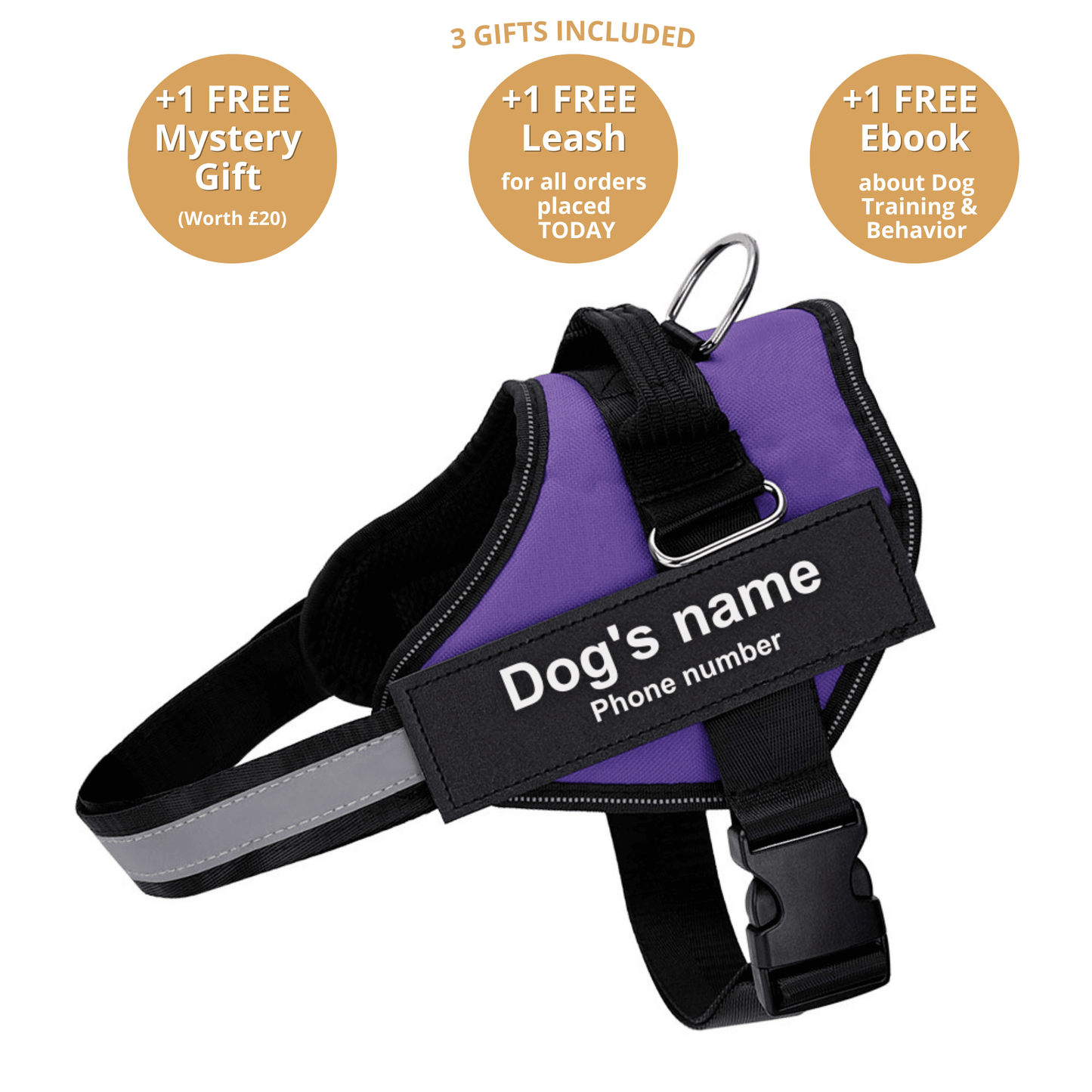 Ultimate Personalized No Pull Dog Harness