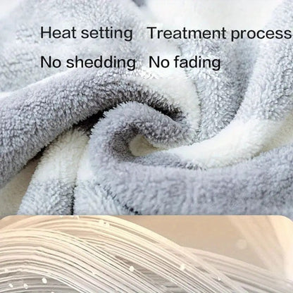 Microfiber quick dry bathrobe