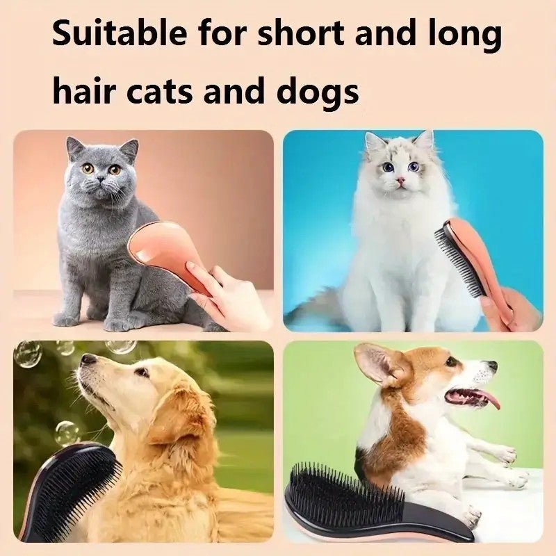 2-in-1 Grooming Comb and Massage Brush