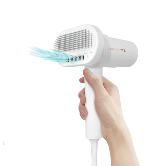 2-in 1 Overheating Protection Low Noise Dryer for Small Dogs