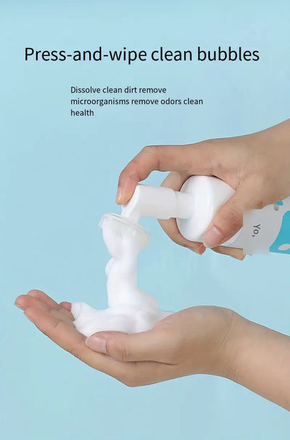Paw Cleaner Dry Foam With Silicone Brush