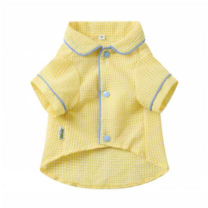 Vêtements d'intérieur en coton à carreaux