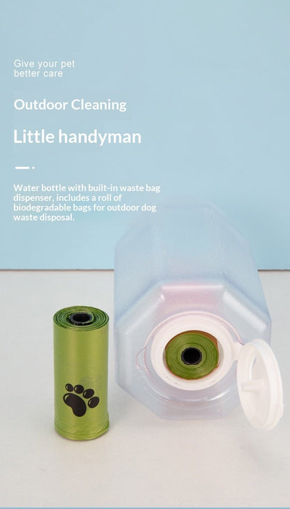 3-in-1 Portable Pet Water Bottle
