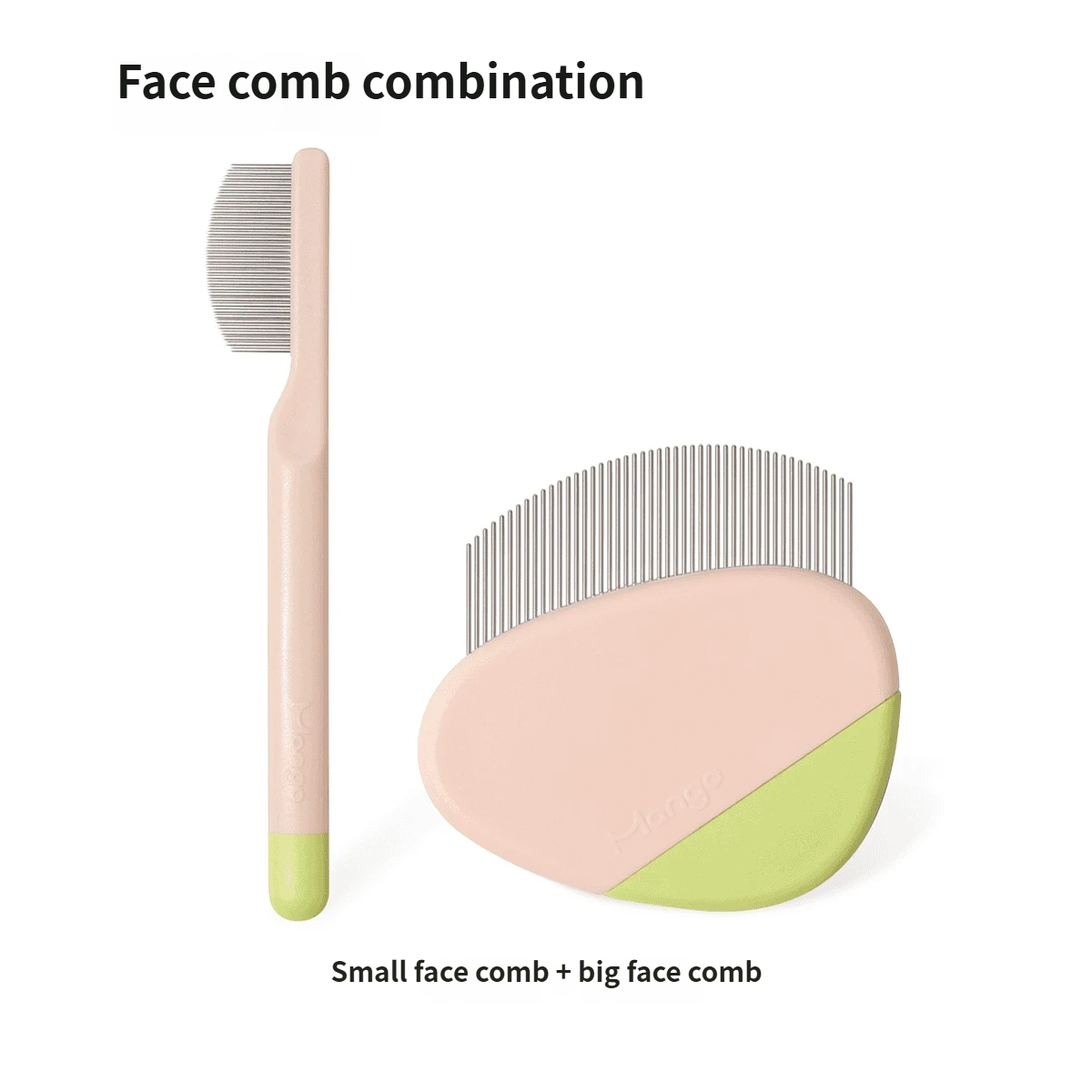 Pet Grooming Comb Set, Including Wide/Dense Pin Combs, Rake Combs, and Facial Combs, Comprehensive Care for Pet Hair 🐾