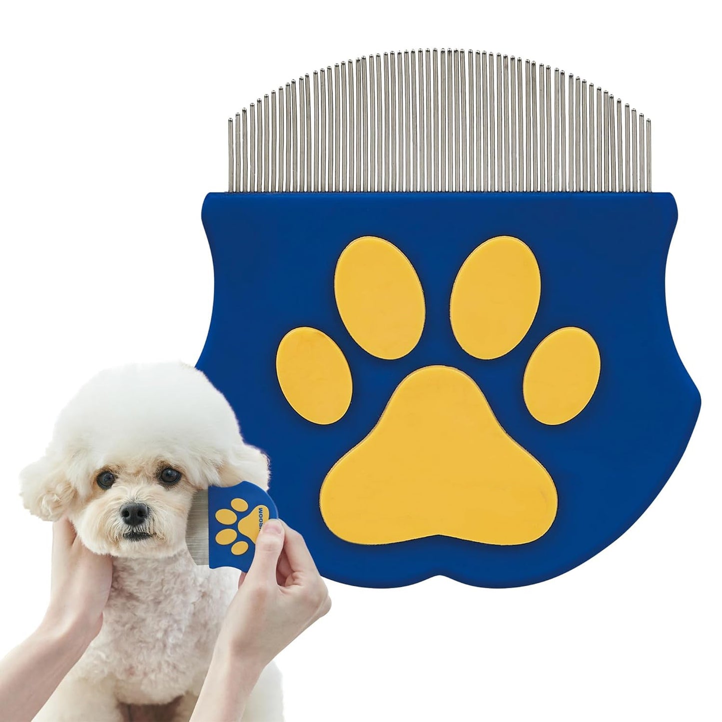 2 in 1 Hair Dryer + Ducky Dog Foam + Eye Tear Stain Remover + Pet Tear Stain Powder + Professional Eye Comb Bundle